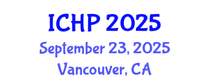 International Conference on Hydraulics and Pneumatics (ICHP) September 23, 2025 - Vancouver, Canada