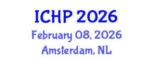 International Conference on Hydraulics and Pneumatics (ICHP) February 08, 2026 - Amsterdam, Netherlands