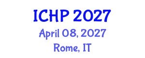 International Conference on Hydraulics and Pneumatics (ICHP) April 08, 2027 - Rome, Italy International Conference on Hydraulics and Pneumatics (ICHP) April 08, 2027 - Rome, Italy
