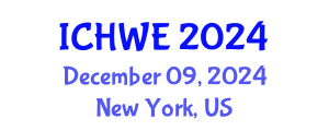 International Conference on Hydraulics in Water Engineering (ICHWE) December 09, 2024 - New York, United States