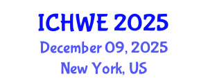 International Conference on Hydraulics in Water Engineering (ICHWE) December 09, 2025 - New York, United States