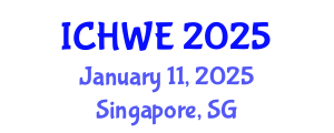 International Conference on Hydraulics in Water Engineering (ICHWE) January 11, 2025 - Singapore, Singapore