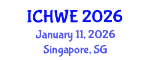 International Conference on Hydraulics in Water Engineering (ICHWE) January 11, 2026 - Singapore, Singapore