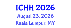 International Conference on Hydroelectricity and Hydropower (ICHH) August 23, 2026 - Kuala Lumpur, Malaysia