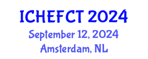 International Conference on Hydrogen Energy and Fuel Cell Technology (ICHEFCT) September 12, 2024 - Amsterdam, Netherlands