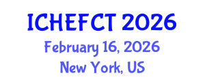 International Conference on Hydrogen Energy and Fuel Cell Technology (ICHEFCT) February 16, 2026 - New York, United States