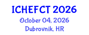 International Conference on Hydrogen Energy and Fuel Cells Technology (ICHEFCT) October 04, 2026 - Dubrovnik, Croatia