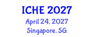 International Conference on Hydrogen Energy (ICHE) April 24, 2027 - Singapore, Singapore International Conference on Hydrogen Energy (ICHE) April 24, 2027 - Singapore, Singapore
