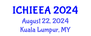 International Conference on Hydrogen Infrastructures for Energy Engineering Applications (ICHIEEA) August 22, 2024 - Kuala Lumpur, Malaysia