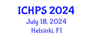 International Conference on Hydrogen Production and Storage (ICHPS) July 18, 2024 - Helsinki, Finland