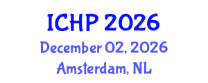 International Conference on Hydrogen Production (ICHP) December 02, 2026 - Amsterdam, Netherlands International Conference on Hydrogen Production (ICHP) December 02, 2026 - Amsterdam, Netherlands