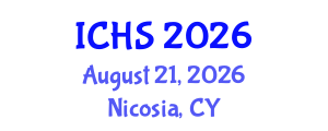 International Conference on Hydrogen Safety (ICHS) August 21, 2026 - Nicosia, Cyprus International Conference on Hydrogen Safety (ICHS) August 21, 2026 - Nicosia, Cyprus