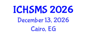 International Conference on Hydrogen Storage Materials and Systems (ICHSMS) December 13, 2026 - Cairo, Egypt