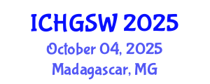 International Conference on Hydrogeology, Groundwater and Surface Water (ICHGSW) October 04, 2025 - Madagascar, Madagascar