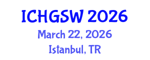 International Conference on Hydrogeology, Groundwater and Surface Water (ICHGSW) March 22, 2026 - Istanbul, Turkey
