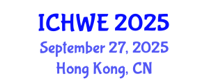 International Conference on Hydroinformatics and Water Engineering (ICHWE) September 27, 2025 - Hong Kong, China