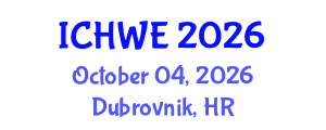 International Conference on Hydroinformatics and Water Engineering (ICHWE) October 04, 2026 - Dubrovnik, Croatia