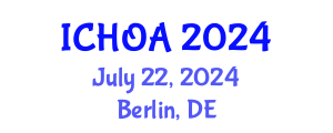 International Conference on Hydrology, Ocean and Atmosphere (ICHOA) July 22, 2024 - Berlin, Germany