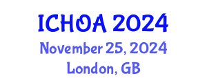 International Conference on Hydrology, Ocean and Atmosphere (ICHOA) November 25, 2024 - London, United Kingdom