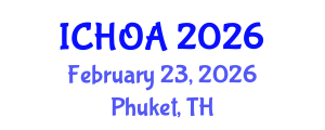 International Conference on Hydrology, Ocean and Atmosphere (ICHOA) February 23, 2026 - Phuket, Thailand International Conference on Hydrology, Ocean and Atmosphere (ICHOA) February 23, 2026 - Phuket, Thailand