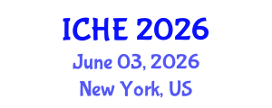 International Conference on Hydrometallurgy and Electrochemistry (ICHE) June 03, 2026 - New York, United States