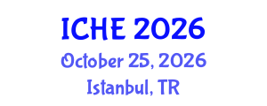 International Conference on Hydrometallurgy and Electrochemistry (ICHE) October 25, 2026 - Istanbul, Turkey