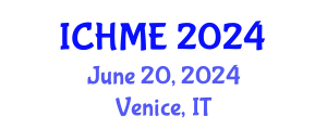 International Conference on Hydrometallurgy and Metals Extractions (ICHME) June 20, 2024 - Venice, Italy