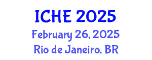 International Conference on Hydroscience and Engineering (ICHE) February 26, 2025 - Rio de Janeiro, Brazil