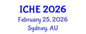 International Conference on Hydroscience and Engineering (ICHE) February 25, 2026 - Sydney, Australia