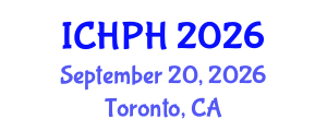 International Conference on Hygiene and Public Health (ICHPH) September 20, 2026 - Toronto, Canada