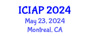 International Conference on Image Analysis and Processing (ICIAP) May 23, 2024 - Montreal, Canada