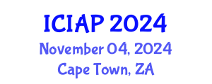 International Conference on Image Analysis and Processing (ICIAP) November 04, 2024 - Cape Town, South Africa