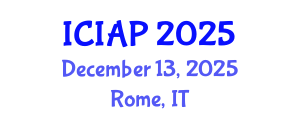 International Conference on Image Analysis and Processing (ICIAP) December 13, 2025 - Rome, Italy