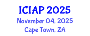 International Conference on Image Analysis and Processing (ICIAP) November 04, 2025 - Cape Town, South Africa