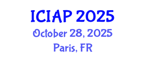 International Conference on Image Analysis and Processing (ICIAP) October 28, 2025 - Paris, France