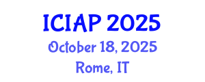 International Conference on Image Analysis and Processing (ICIAP) October 18, 2025 - Rome, Italy