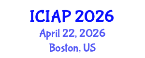 International Conference on Image Analysis and Processing (ICIAP) April 22, 2026 - Boston, United States