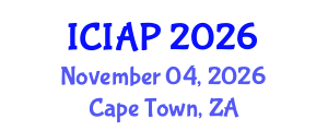 International Conference on Image Analysis and Processing (ICIAP) November 04, 2026 - Cape Town, South Africa