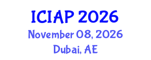 International Conference on Image Analysis and Processing (ICIAP) November 08, 2026 - Dubai, United Arab Emirates