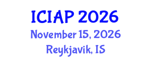 International Conference on Image Analysis and Processing (ICIAP) November 15, 2026 - Reykjavik, Iceland International Conference on Image Analysis and Processing (ICIAP) November 15, 2026 - Reykjavik, Iceland