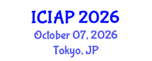 International Conference on Image Analysis and Processing (ICIAP) October 07, 2026 - Tokyo, Japan