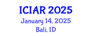 International Conference on Image Analysis and Recognition (ICIAR) January 14, 2025 - Bali, Indonesia
