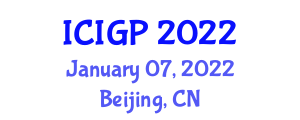 International Conference on Image and Graphics Processing (ICIGP) January 07, 2022 - Beijing, China