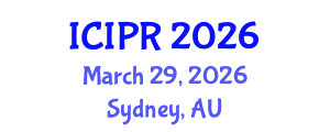 International Conference on Image and Pattern Recognition (ICIPR) March 29, 2026 - Sydney, Australia