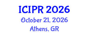 International Conference on Image and Pattern Recognition (ICIPR) October 21, 2026 - Athens, Greece