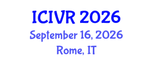 International Conference on Image and Video Retrieval (ICIVR) September 16, 2026 - Rome, Italy