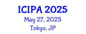 International Conference on Image Processing Algorithms (ICIPA) May 27, 2025 - Tokyo, Japan