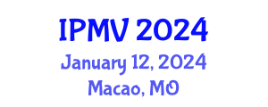 International Conference on Image Processing and Machine Vision (IPMV) January 12, 2024 - Macao, Macao