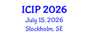 International Conference on Image Processing (ICIP) July 15, 2026 - Stockholm, Sweden