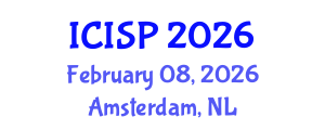 International Conference on Imaging and Signal Processing (ICISP) February 08, 2026 - Amsterdam, Netherlands